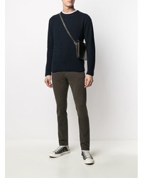 Мужские темно-коричневые джинсы от Dondup