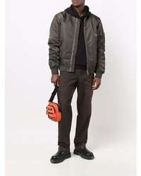 Мужские темно-коричневые джинсы от Diesel