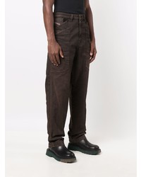 Мужские темно-коричневые джинсы от Diesel