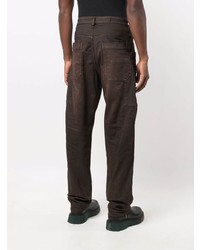Мужские темно-коричневые джинсы от Diesel