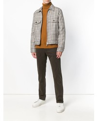 Мужские темно-коричневые джинсы от Jacob Cohen