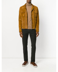 Мужские темно-коричневые джинсы от Jacob Cohen