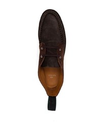 Темно-коричневые замшевые ботинки дезерты от PS Paul Smith