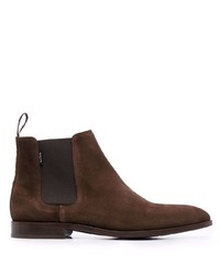 Мужские темно-коричневые замшевые ботинки челси от PS Paul Smith