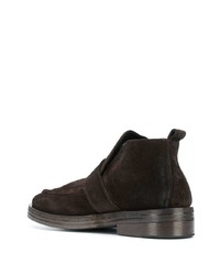 Мужские темно-коричневые замшевые ботинки челси от Marsèll