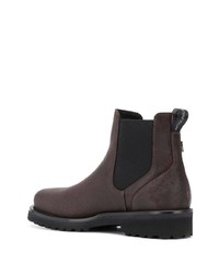 Мужские темно-коричневые замшевые ботинки челси от Woolrich
