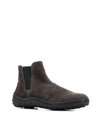 Мужские темно-коричневые замшевые ботинки челси от Car Shoe