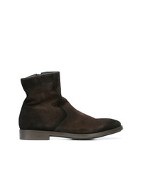 Мужские темно-коричневые замшевые ботинки челси от To Boot New York