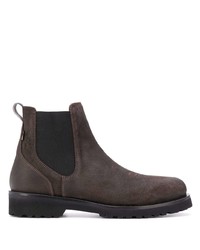 Мужские темно-коричневые замшевые ботинки челси от Woolrich