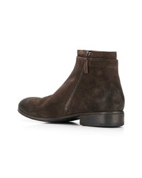 Мужские темно-коричневые замшевые ботинки челси от Marsèll