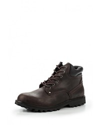 Мужские темно-коричневые замшевые ботинки от Ascot