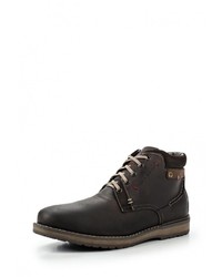 Мужские темно-коричневые замшевые ботинки от Nine Lines