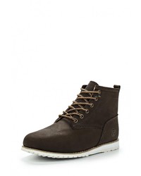 Мужские темно-коричневые замшевые ботинки от Reflex