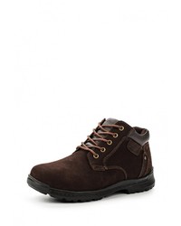 Мужские темно-коричневые замшевые ботинки от SHOIBERG