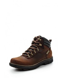 Мужские темно-коричневые замшевые ботинки от Skechers