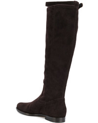 Женские темно-коричневые замшевые ботинки от Unützer