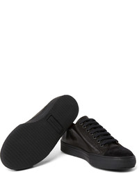 Мужские темно-коричневые замшевые кеды от Dries Van Noten