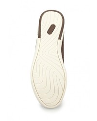 Мужские темно-коричневые замшевые кеды от Crosby