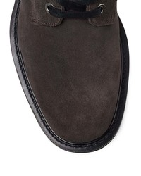 Мужские темно-коричневые замшевые повседневные ботинки от Jimmy Choo