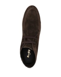 Мужские темно-коричневые замшевые повседневные ботинки от Moorer