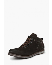 Мужские темно-коричневые замшевые повседневные ботинки от Der Spur