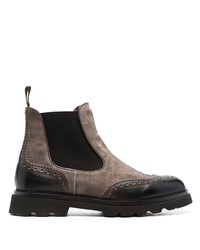 Мужские темно-коричневые замшевые повседневные ботинки от Doucal's