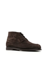 Мужские темно-коричневые замшевые повседневные ботинки от Harrys Of London