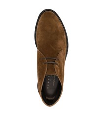 Мужские темно-коричневые замшевые повседневные ботинки от Henderson Baracco
