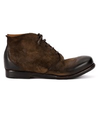 Мужские темно-коричневые замшевые повседневные ботинки от Silvano Sassetti