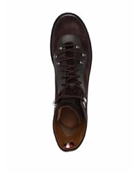 Мужские темно-коричневые замшевые повседневные ботинки от Bally
