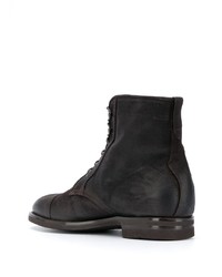 Мужские темно-коричневые замшевые повседневные ботинки от Scarosso