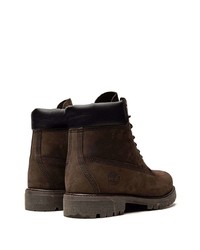 Мужские темно-коричневые замшевые рабочие ботинки от Timberland