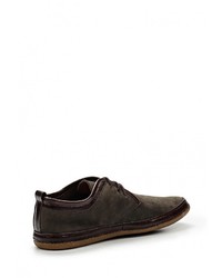 Мужские темно-коричневые замшевые туфли от Carlo Bellini