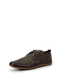 Мужские темно-коричневые замшевые туфли от Carlo Bellini