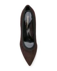 Темно-коричневые замшевые туфли от Marion Parke