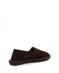 Мужские темно-коричневые замшевые эспадрильи от Gioseppo