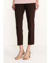 Женские темно-коричневые классические брюки от Lovini
