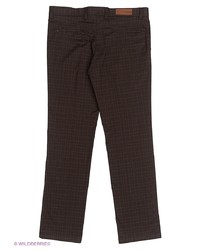 Мужские темно-коричневые классические брюки от MONDIGO
