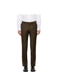 Мужские темно-коричневые классические брюки от Tiger of Sweden