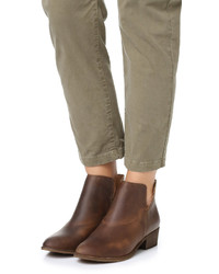 Темно-коричневые кожаные ботильоны от Splendid