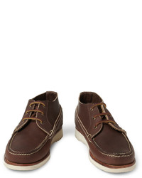 Темно-коричневые кожаные ботинки дезерты от Red Wing Shoes