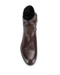 Мужские темно-коричневые кожаные ботинки челси от Buttero