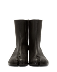 Мужские темно-коричневые кожаные ботинки челси от Maison Margiela