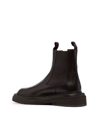 Мужские темно-коричневые кожаные ботинки челси от Marsèll