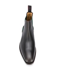 Мужские темно-коричневые кожаные ботинки челси от PS Paul Smith