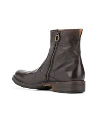 Мужские темно-коричневые кожаные ботинки челси от Fiorentini+Baker