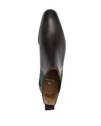 Мужские темно-коричневые кожаные ботинки челси от PS Paul Smith