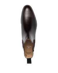 Мужские темно-коричневые кожаные ботинки челси от PS Paul Smith