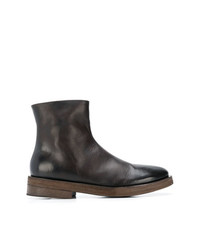 Мужские темно-коричневые кожаные ботинки челси от Marsèll