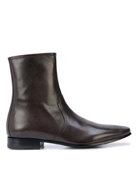 Мужские темно-коричневые кожаные ботинки челси от Pierre Hardy